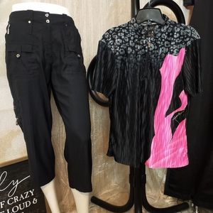 Jamie Sadock Black Capri 4